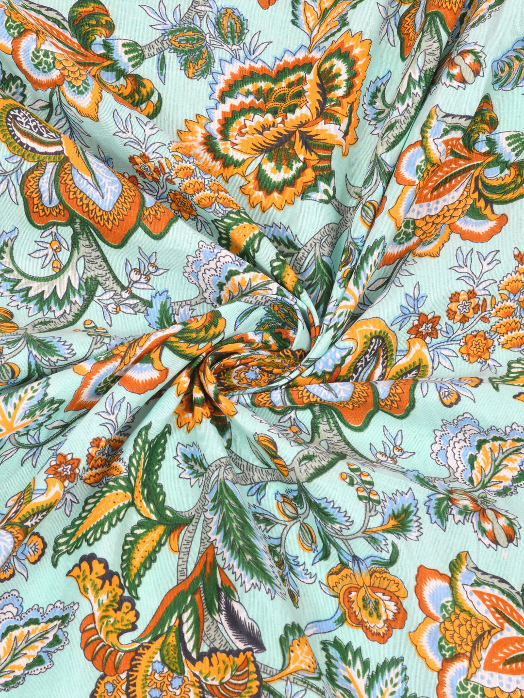 Floral print fitted Bedsheets with elastic and 2 Pillow Covers