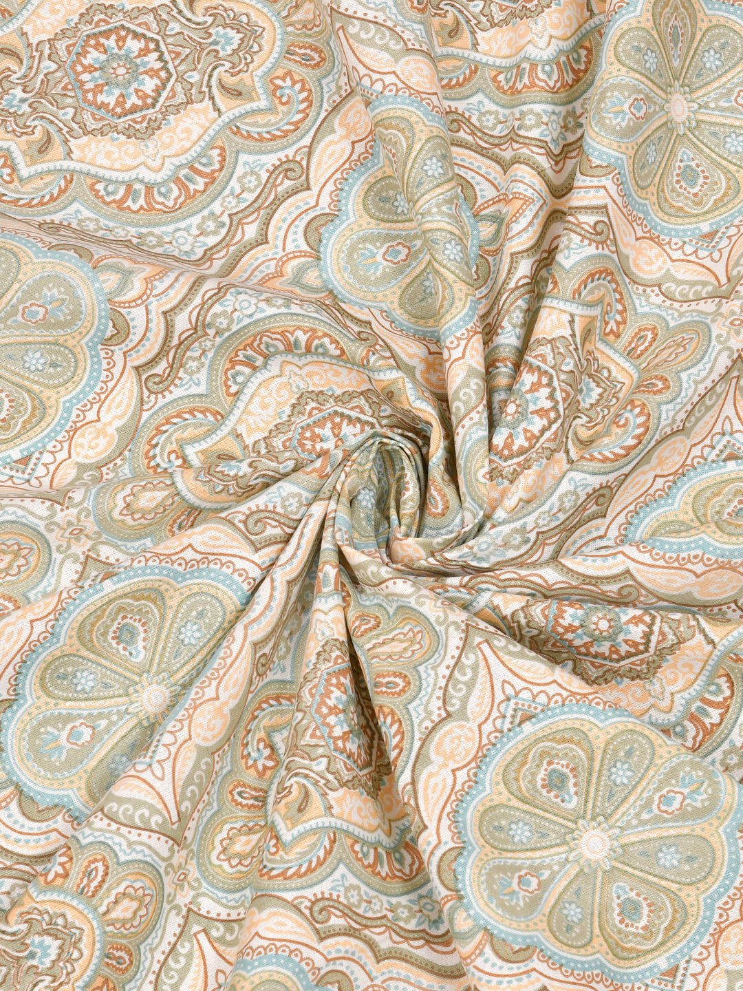Cotton Double King Bedsheet with 2 Pillow Covers