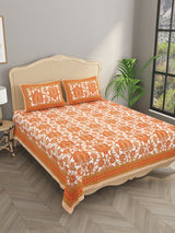 Double King Bedsheet with 2 Pillow Covers