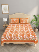 Double King Bedsheet with 2 Pillow Covers