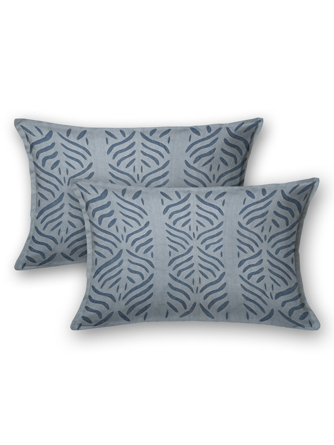 Applique cut work cotton Bedcover with 2 Pillow Covers