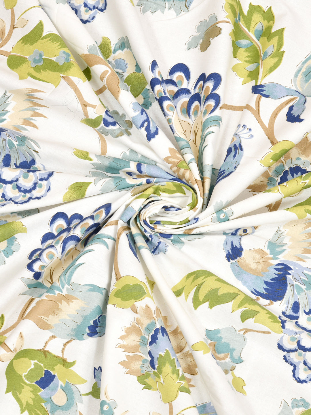 Floral Print Super King Cotton Bedsheet with 2 Pillow Covers
