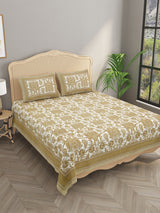 Double King Bedsheet with 2 Pillow Covers