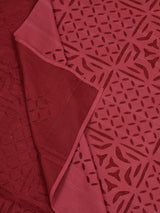 Applique cut work cotton Bedcover with 2 Pillow Covers