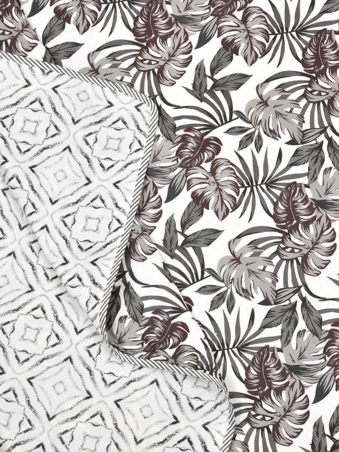 60X90 inches Floral Print Reversible Dohar/AC Blanket