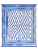 Floral Printed Double Bed Cotton Quilt with cotton filling