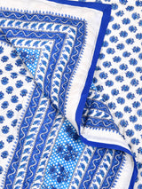 Floral Printed Double Bed Cotton Quilt with cotton filling