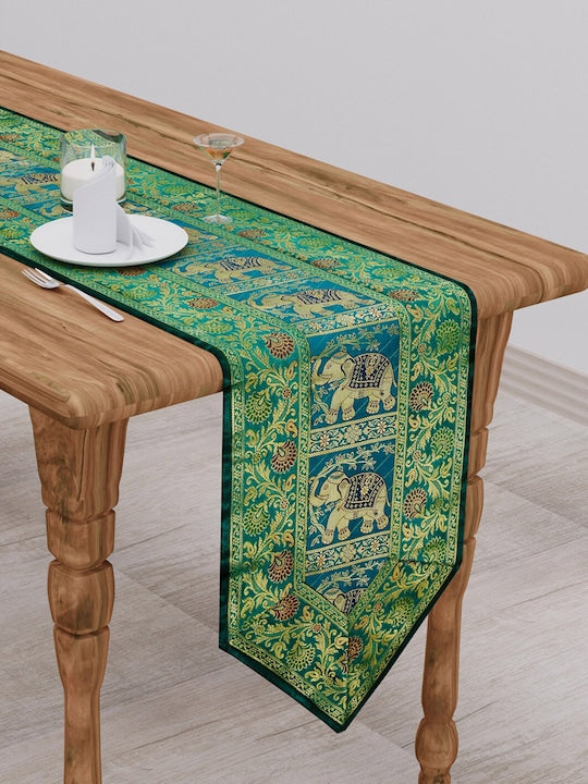 Banarasi Zari Table Runner