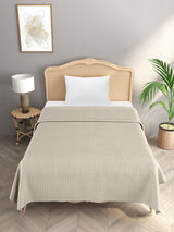 Premium Knitted Cotton Single Bed Cover / Dohar