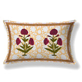 Cotton Floral Print Single bedsheet with 1 Pillow Cover