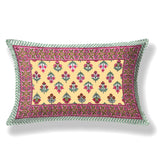 Cotton Floral Print Single bedsheet with 1 Pillow Cover