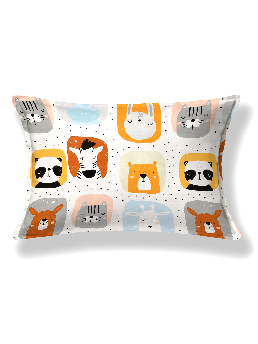 Polycotton Kids Print Single bedsheet with 1 Pillow Cover