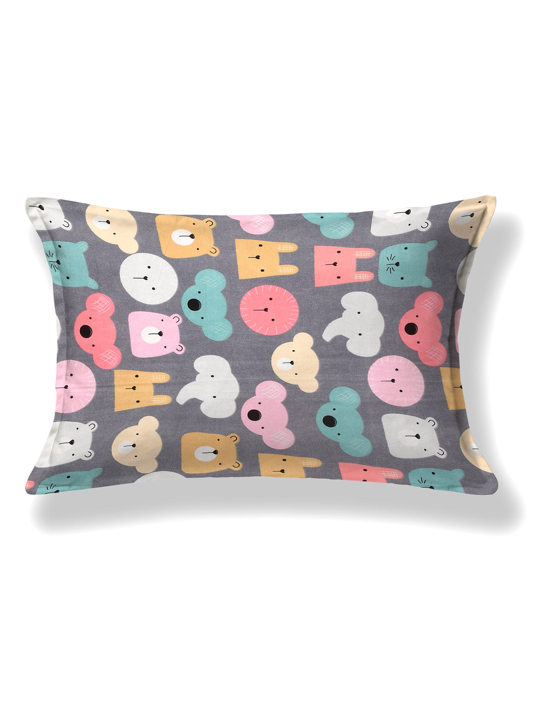 Polycotton Kids Print Single bedsheet with 1 Pillow Cover