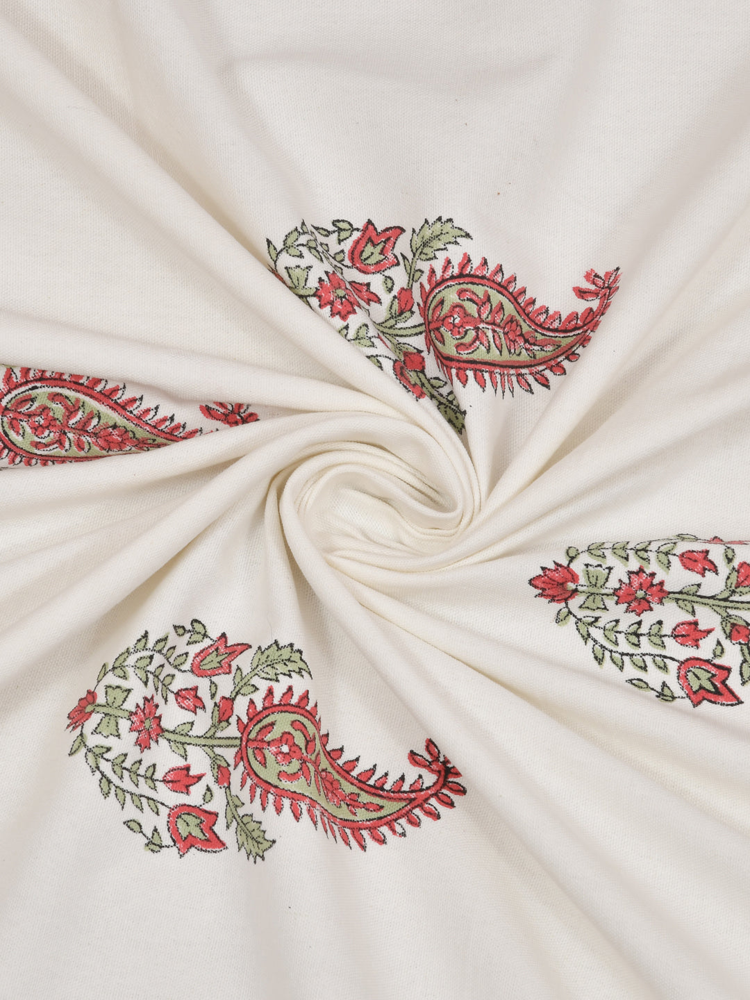 Handblock Printed Canvas Cotton Table Cloth 40X60 Inches - 4 Seater Dining Table (Copy)-6