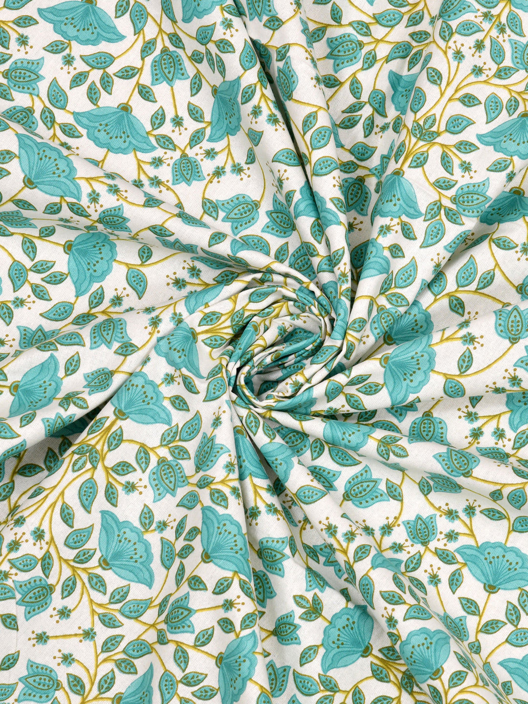 Cotton Floral Print Table Cloth 60X90 Inches - 6 Seater Dining Table