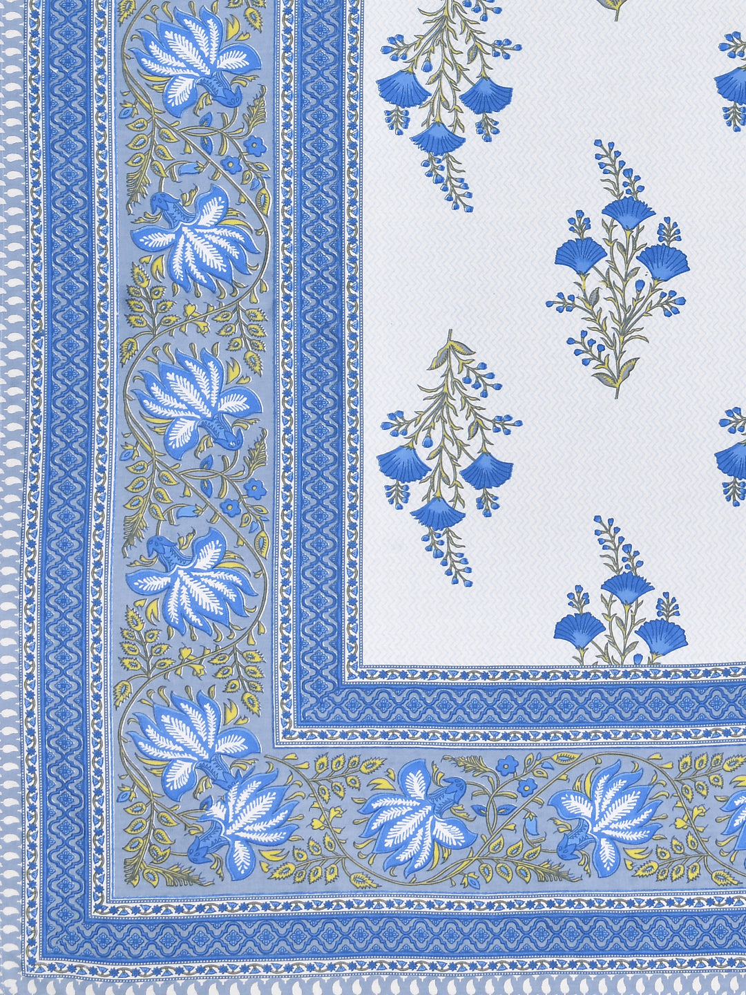Floral Print Table Cloth 60X90 Inches - 6 Seater Dining Table
