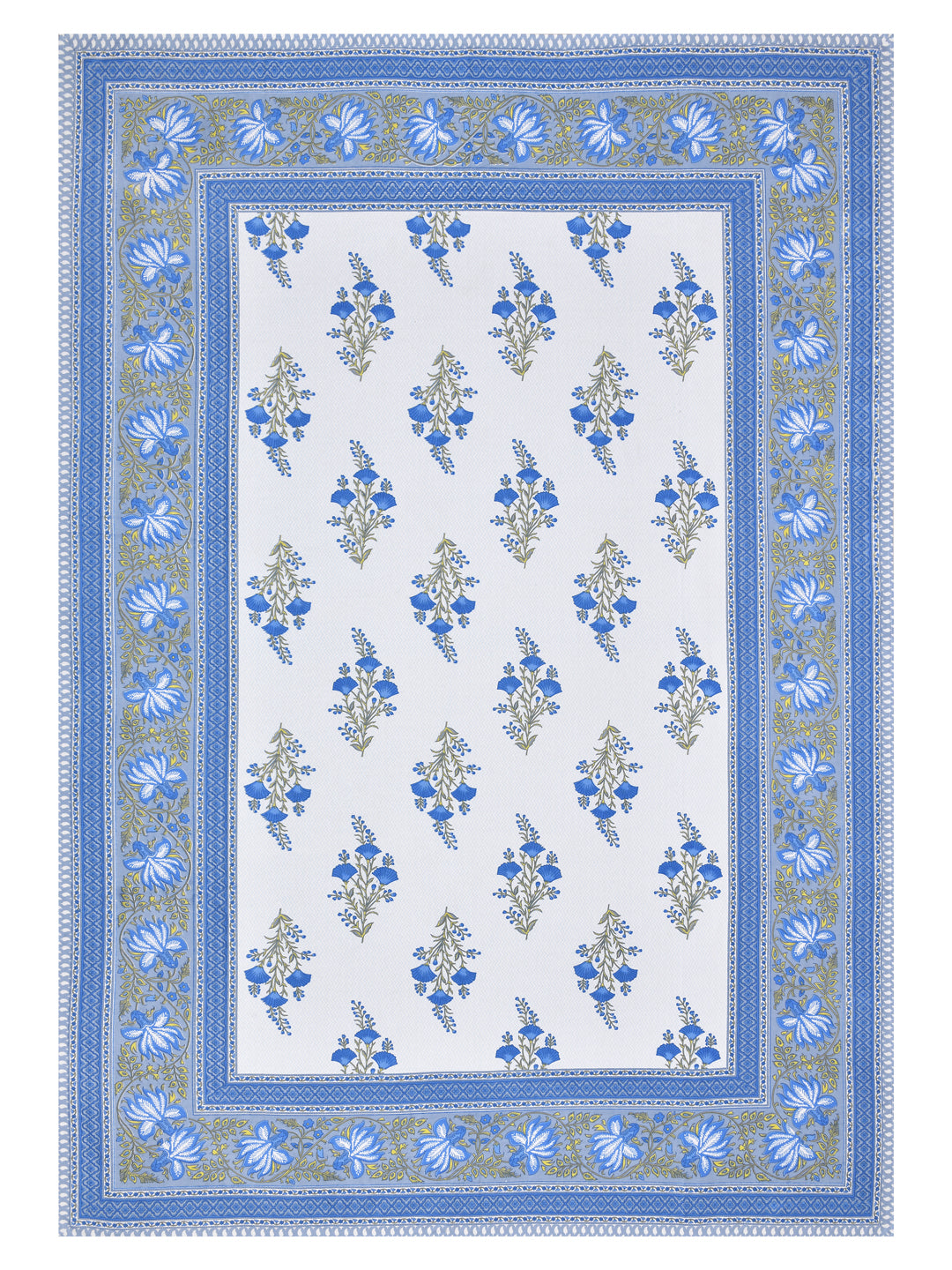 Floral Print Table Cloth 60X90 Inches - 6 Seater Dining Table
