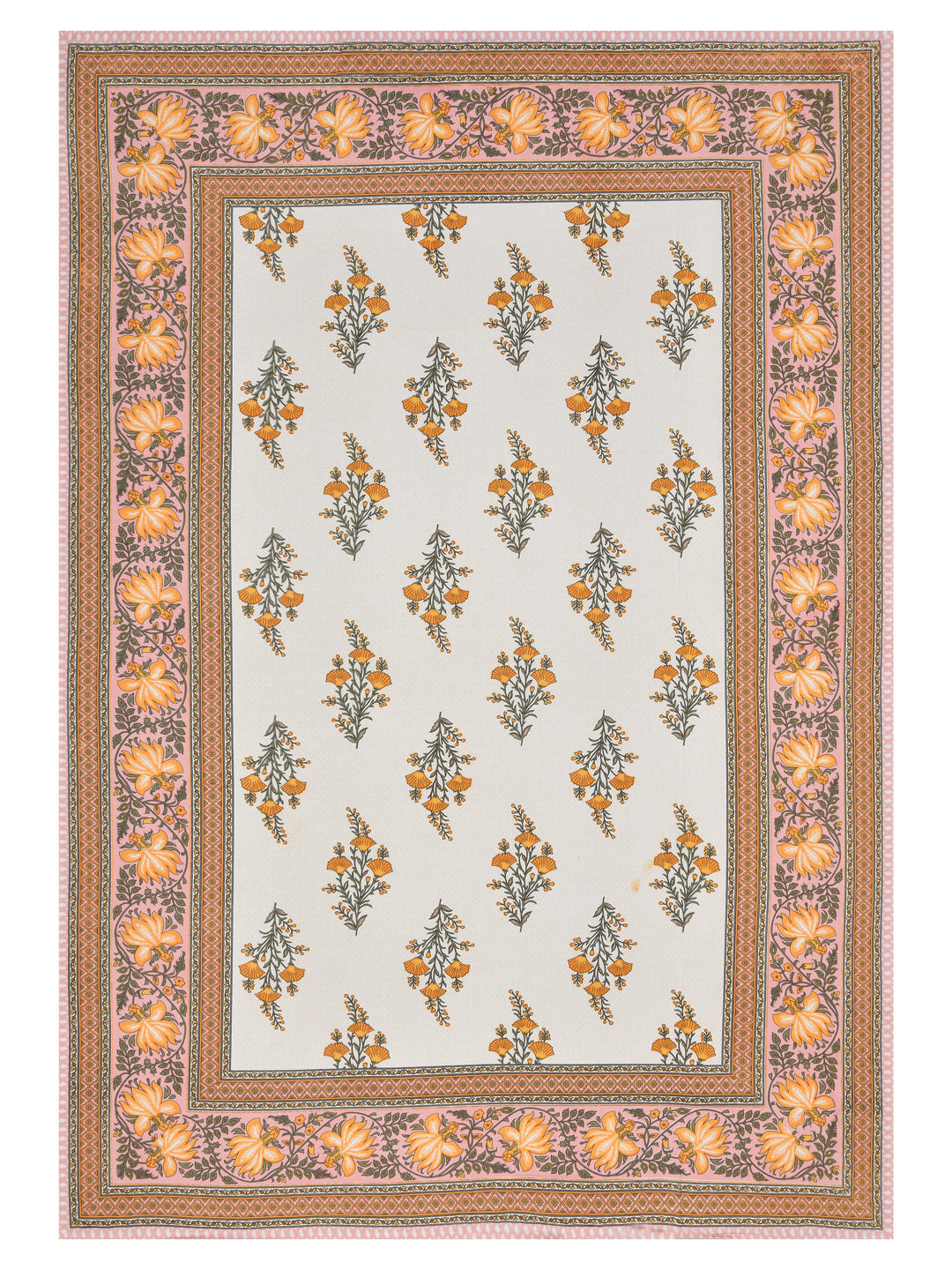Floral Print Table Cloth 60X90 Inches - 6 Seater Dining Table