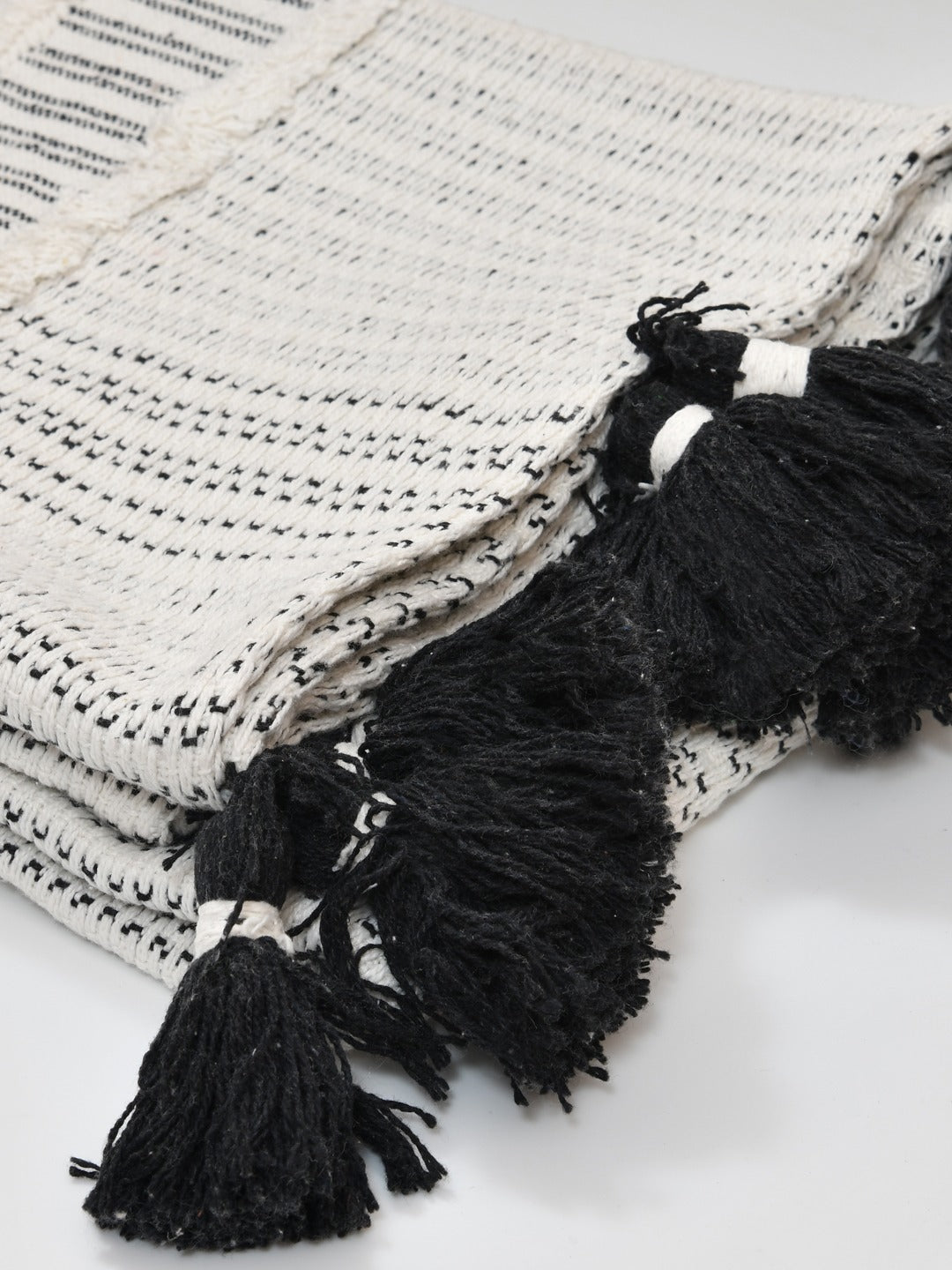 Bohemian Cotton Throw - 55X70 Inches