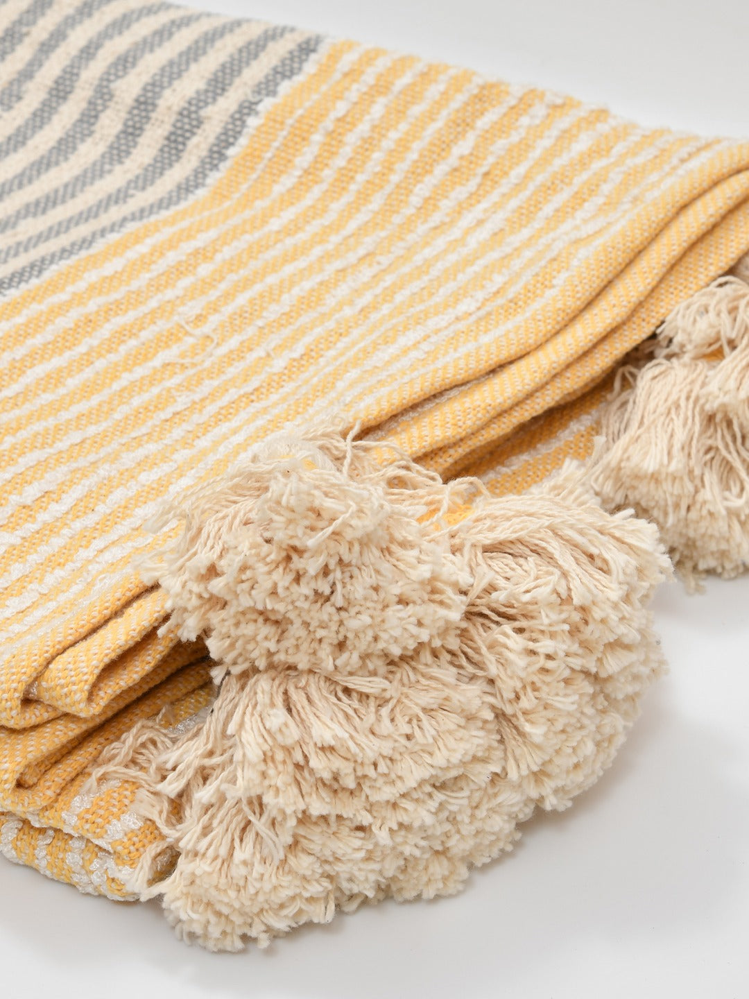 Bohemian Cotton Throw - 55X70 Inches