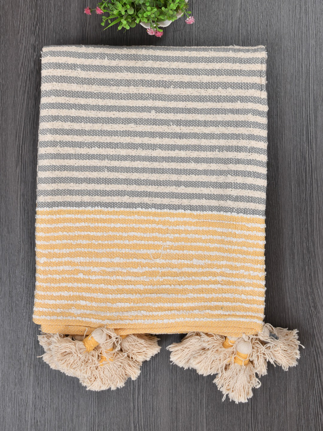 Bohemian Cotton Throw - 55X70 Inches