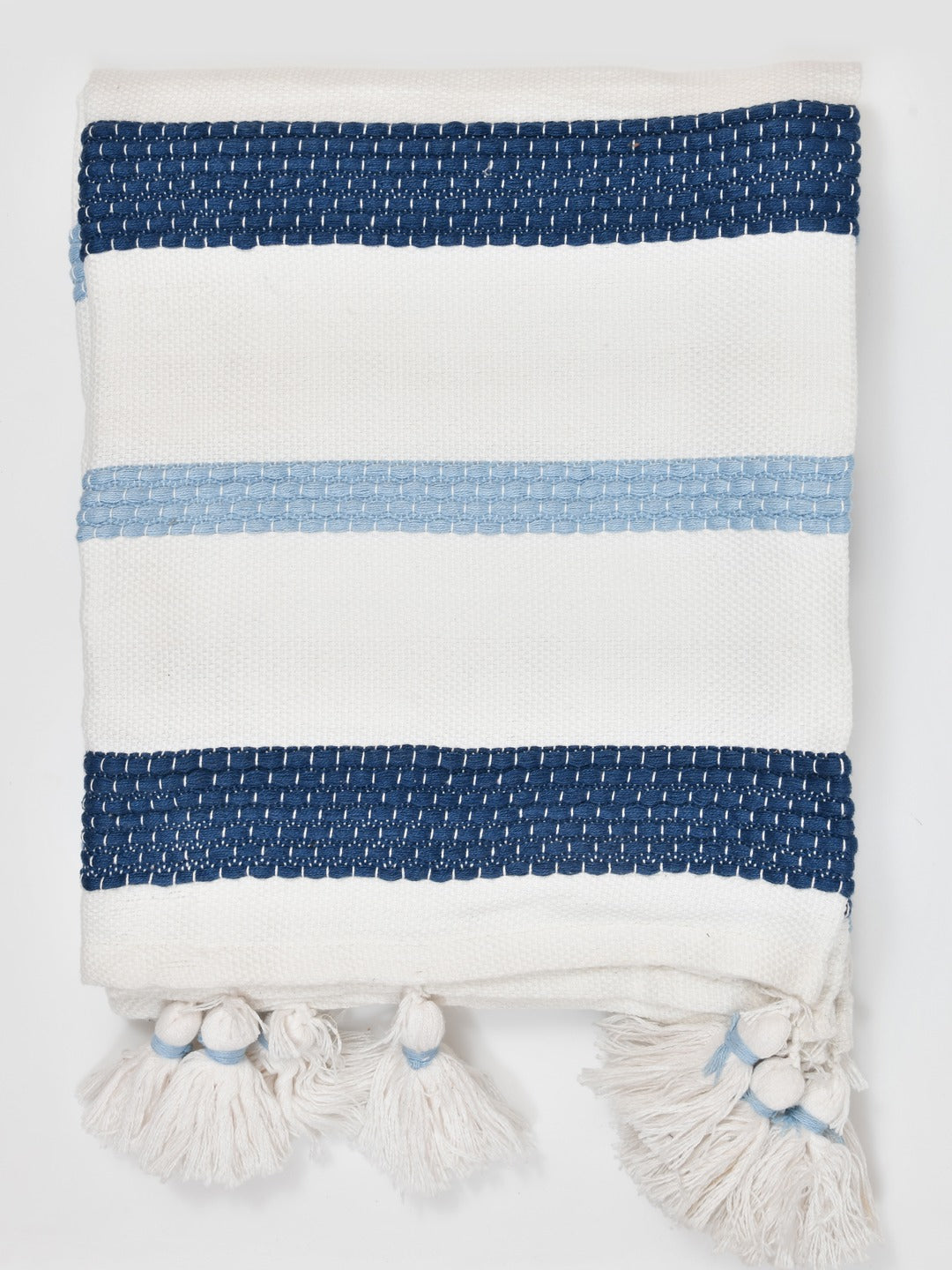 Bohemian Cotton Throw - 55X70 Inches