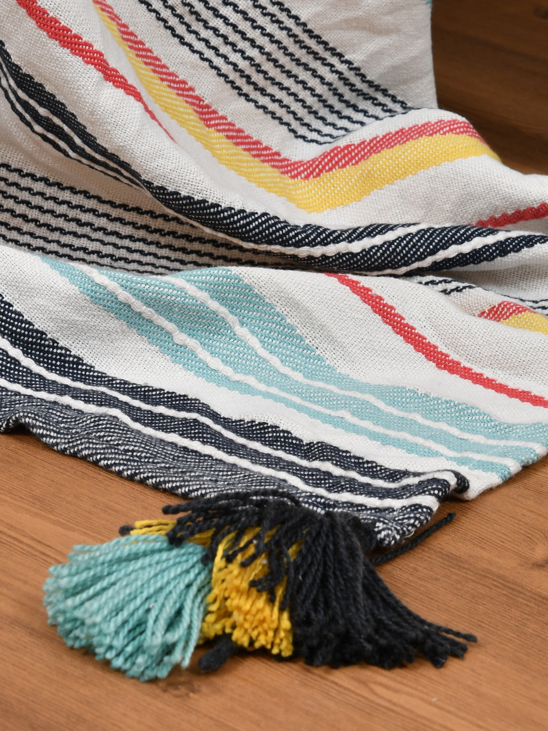 Bohemian Cotton Throw - 55X70 Inches