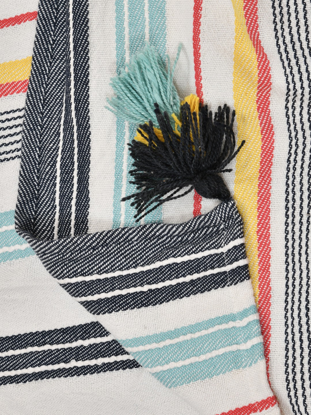 Bohemian Cotton Throw - 55X70 Inches