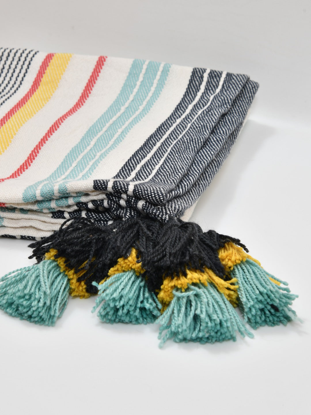 Bohemian Cotton Throw - 55X70 Inches