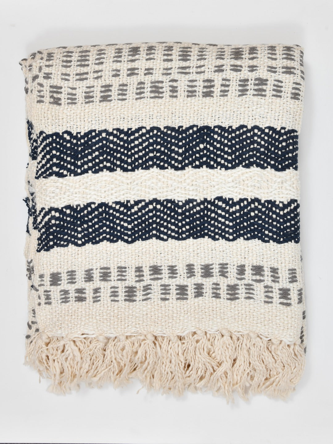 Bohemian Cotton Throw - 55X70 Inches