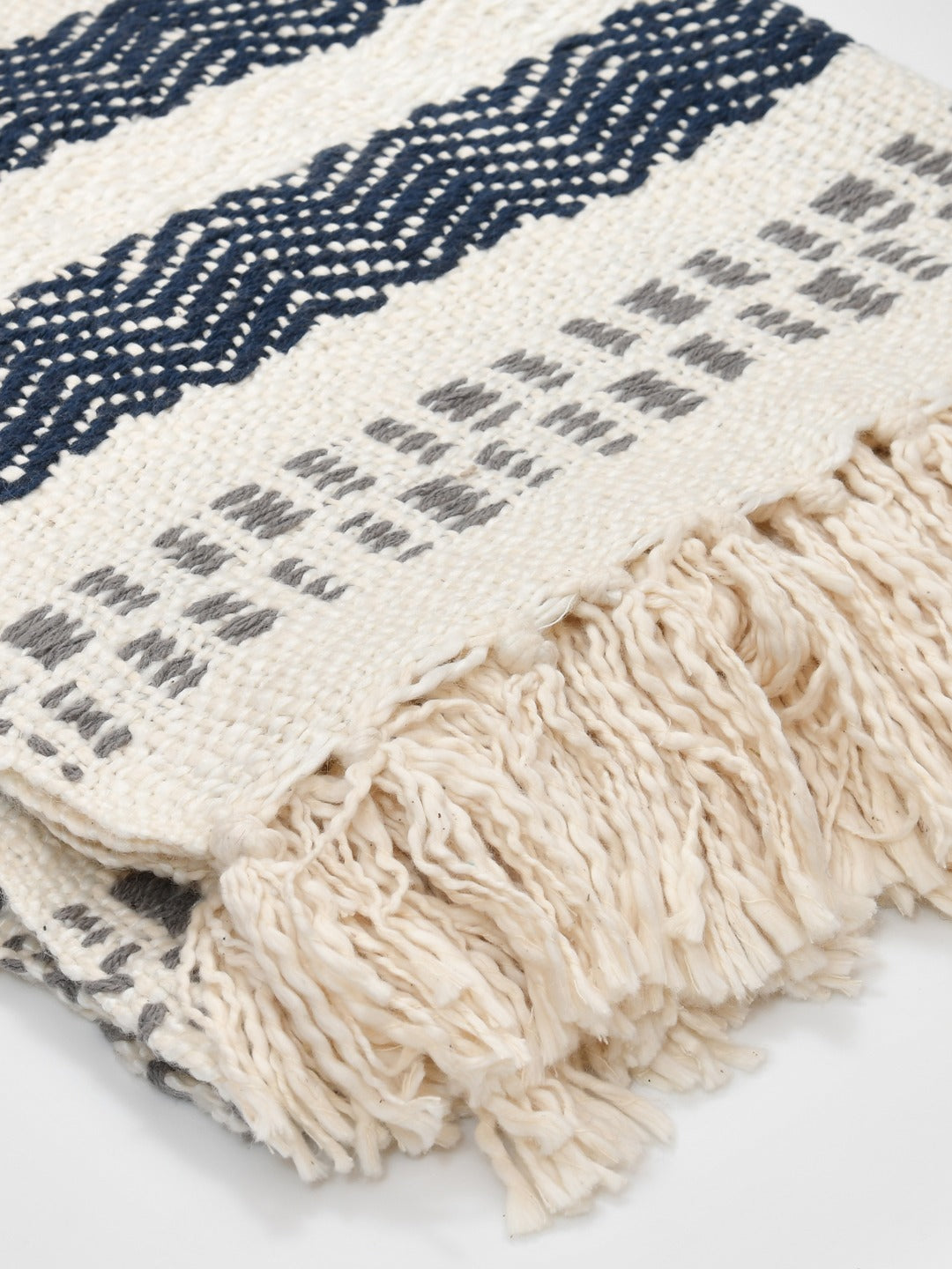 Bohemian Cotton Throw - 55X70 Inches