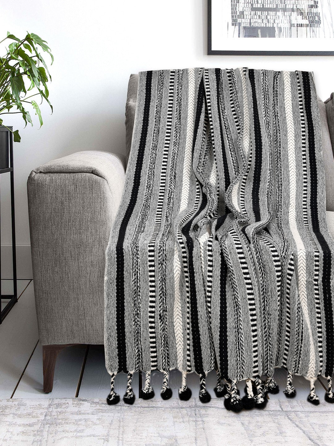 Slub Cotton Throw - 55X70 Inches