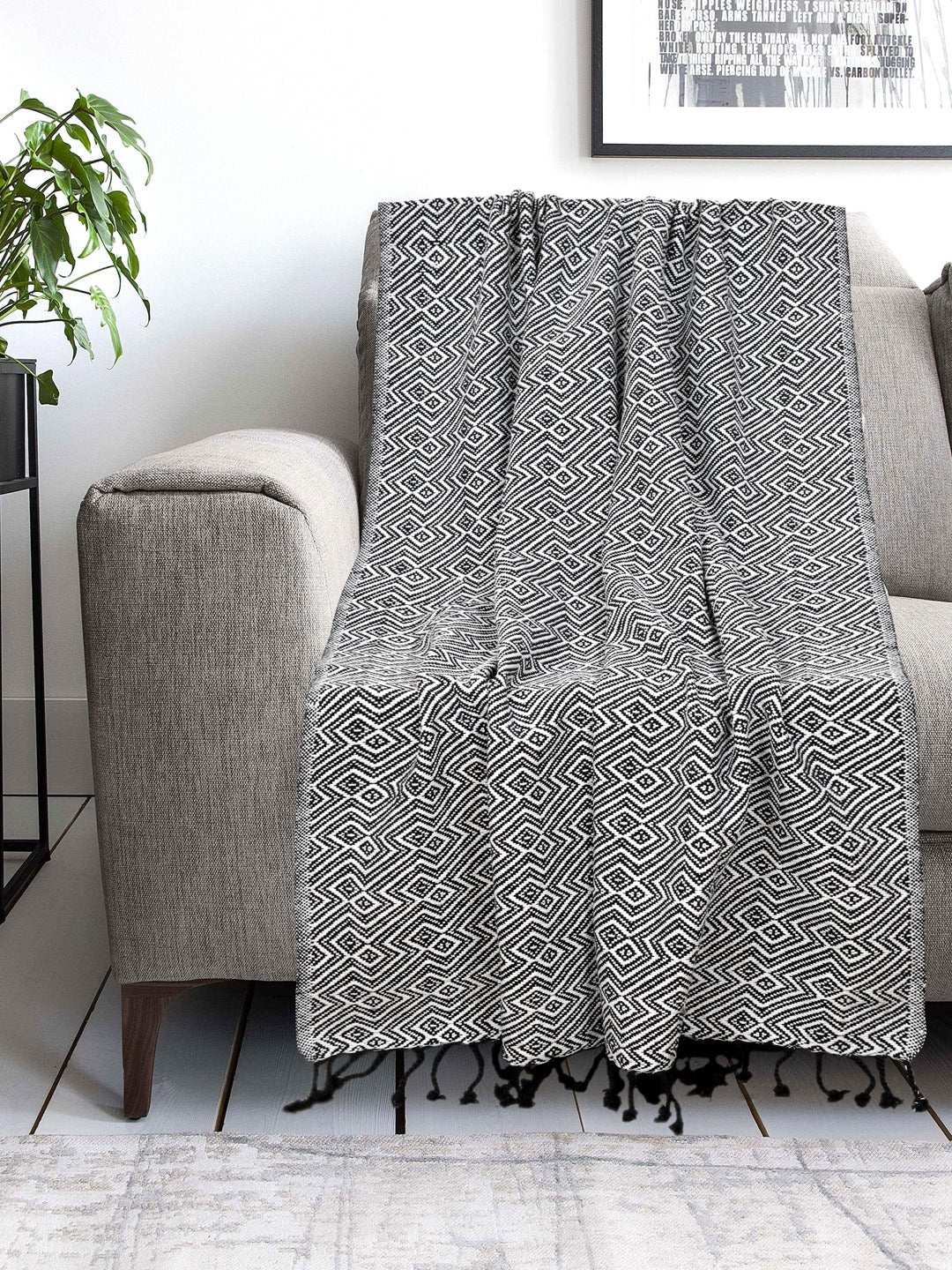 Slub Cotton Throw - 55X70 Inches