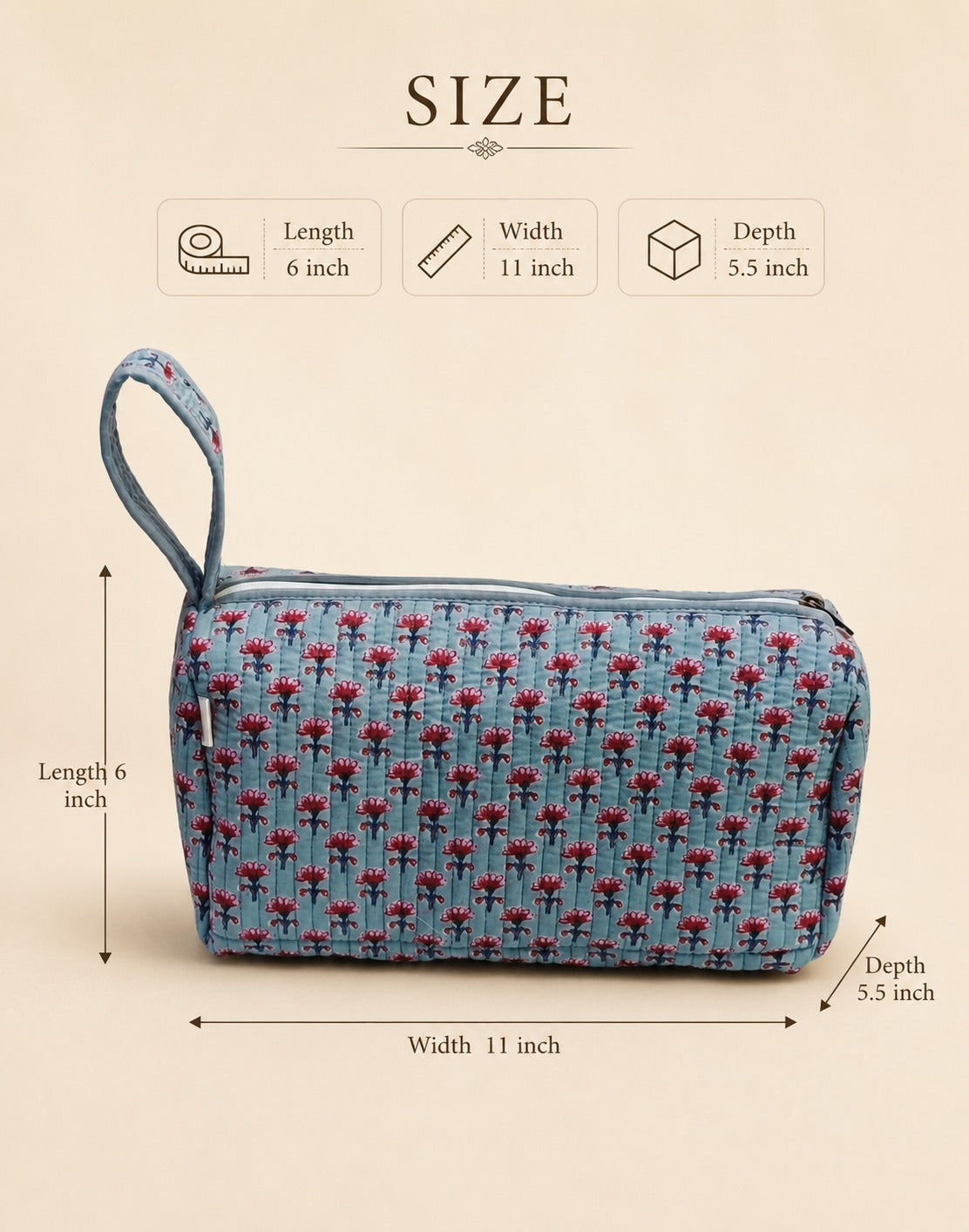 Dyson Airwrap Organiser – Quilted Travel Case