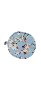 Cotton Unisex 1 Apron with 2 Microwave Gloves, 1 Roti Cover & 1 Microwave Pot Holder Trivets