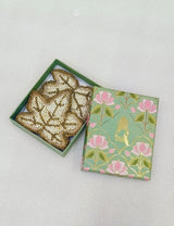 Diwali Gift Box – Set of 6 Handcrafted Beaded Coasters