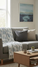 Bohemian Cotton Throw - 55X70 Inches
