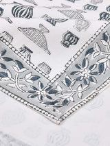 Handblock printed Table runner - 12X70 inch