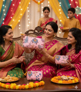 Set of 3 cosmetic bag/pouches with waterproof lining