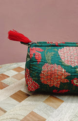 Set of 3 cosmetic bag/pouches with waterproof lining