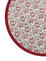 Cotton Round Table Cover - 6 seater- 60inches