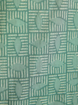 Abstract Print Green Cotton Lounge Set for Women