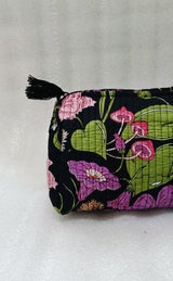 Set of 3 cosmetic bag/pouches with waterproof lining