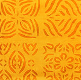 Handmade cotton applique work cushion cover - 16 X16 Inches