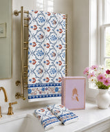 Diwali Gift Box - Handblock Printed Towels - 1 Bath + 2 Hand Towels