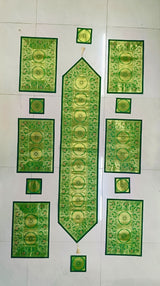 Banarasi Table Set with 1 Runner, 6 mats and 6 coasters