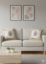 Set of 2 Cotton Cushion Covers