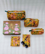 Set of 5 Utility Pouches (3 Makeup Pouches, 1 Sunglass Pouch, 1 Sanitary Napkin Pouch)