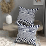 Set of 2 Cotton Cushion Covers - 16 Inches