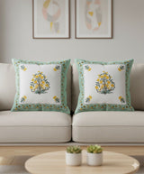 Set of 2 Cotton Cushion Covers